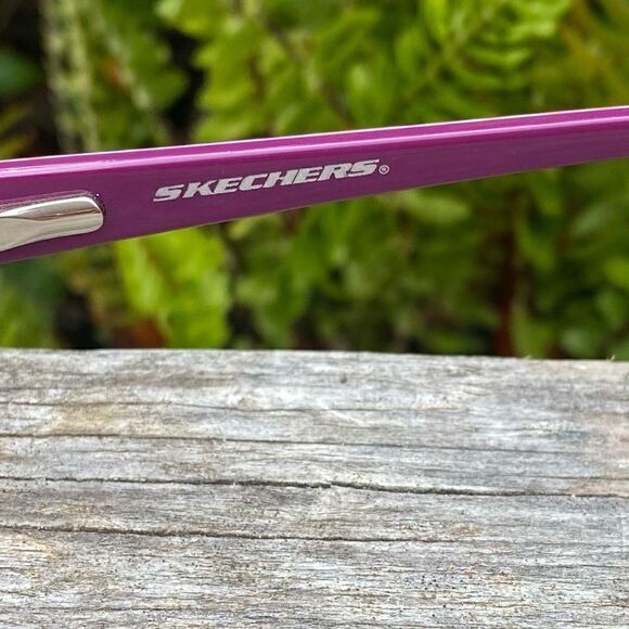 Skechers SK1565 Purple Girls Eyeglasses/Frames. EUC! Fashionable Cute - Picture 9 of 10